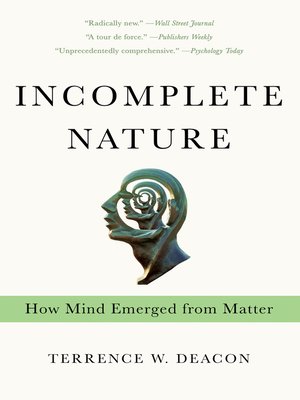 cover image of Incomplete Nature